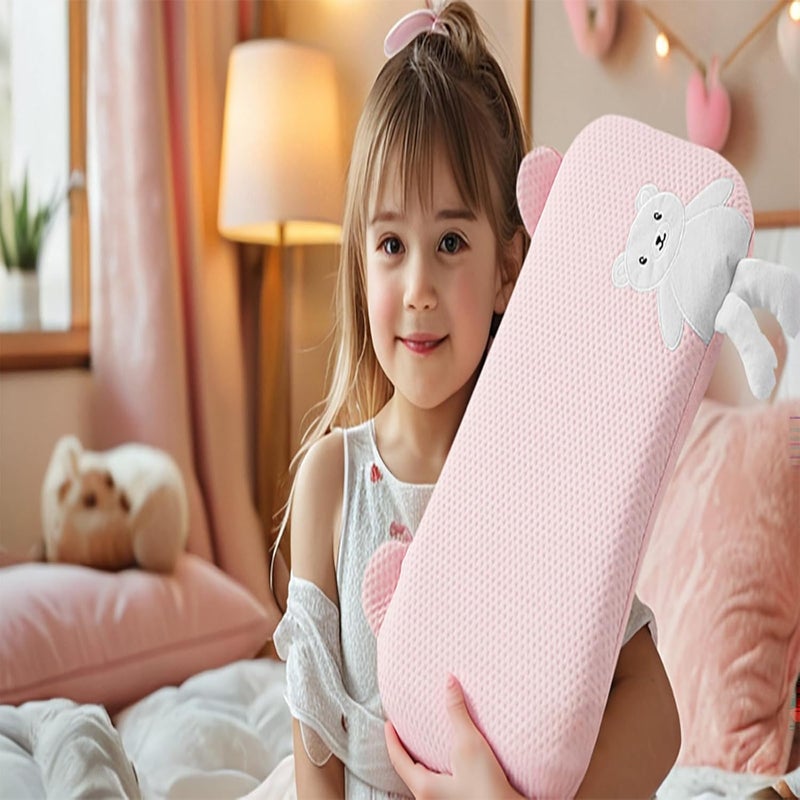 VEMBAP Kids Pillows for Sleeping, Toddler Pillow with Pillowcase,Memory Foam Todler Pillows for Boys and Girls - Image 2